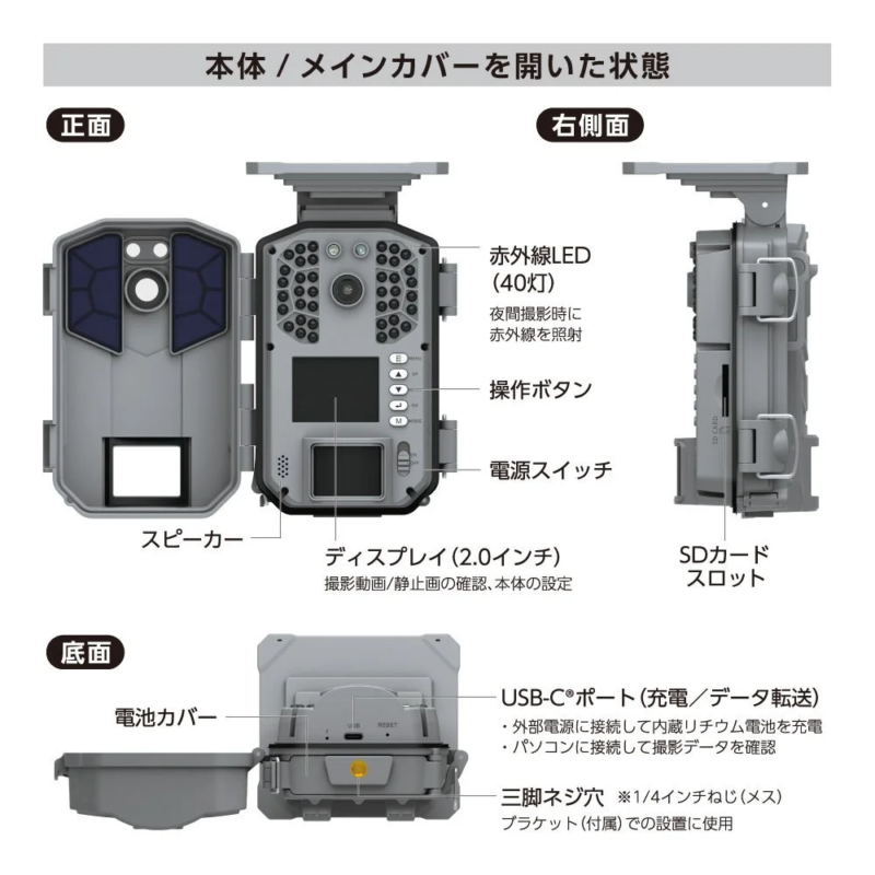 TSK157H internal view with display and ports