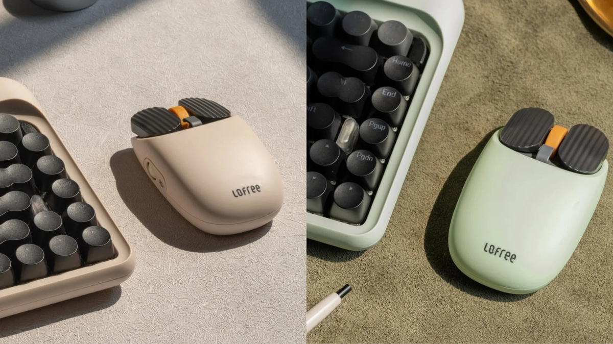 Lofree 1970s Mouse and Keyboard