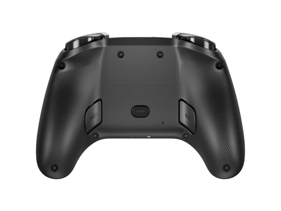 Back view of Black Advantage Wireless Controller