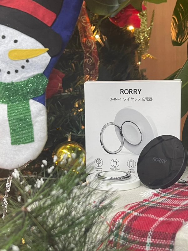 RORRY 3-in-1 wireless charger package