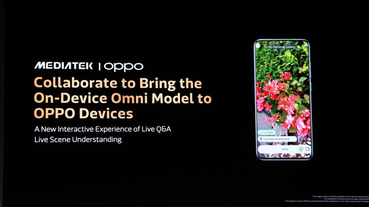 MediaTek and OPPO Collaborate on On-Device Omni Model