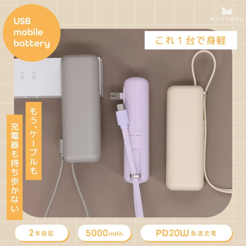 USB mobile battery
