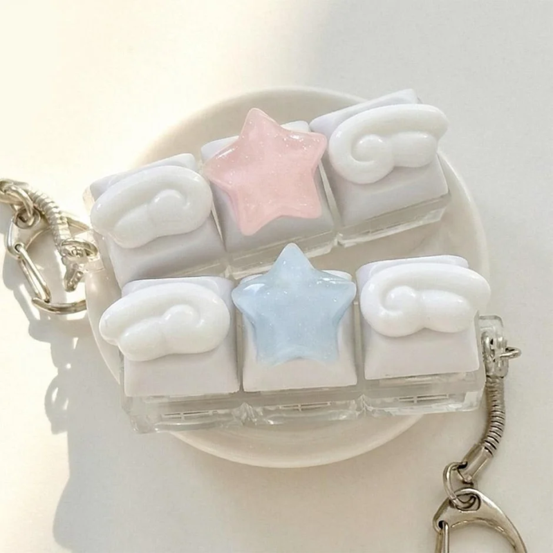 Cloud and Star Charms