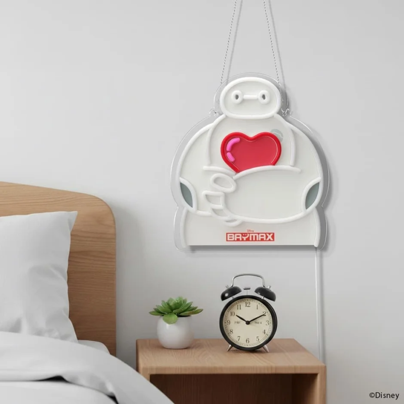 Baymax Light on Wall