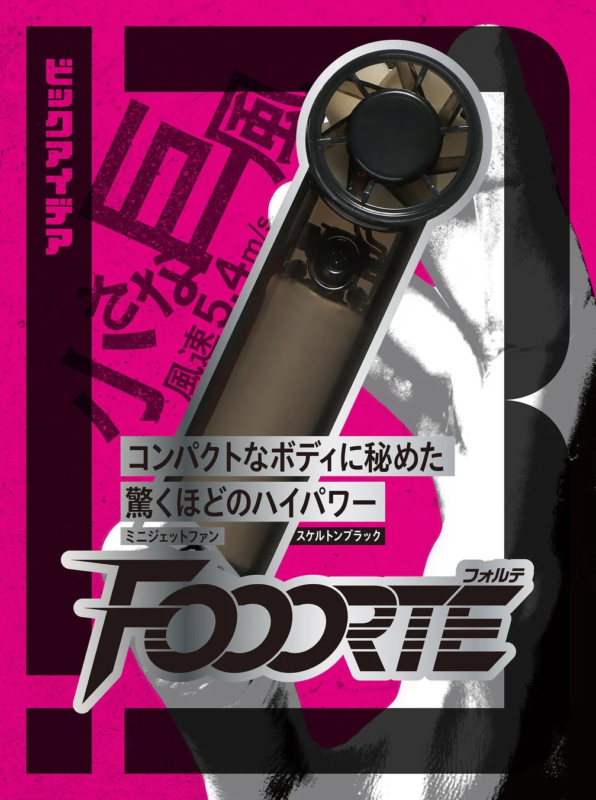 FOOORTE Skeleton Black