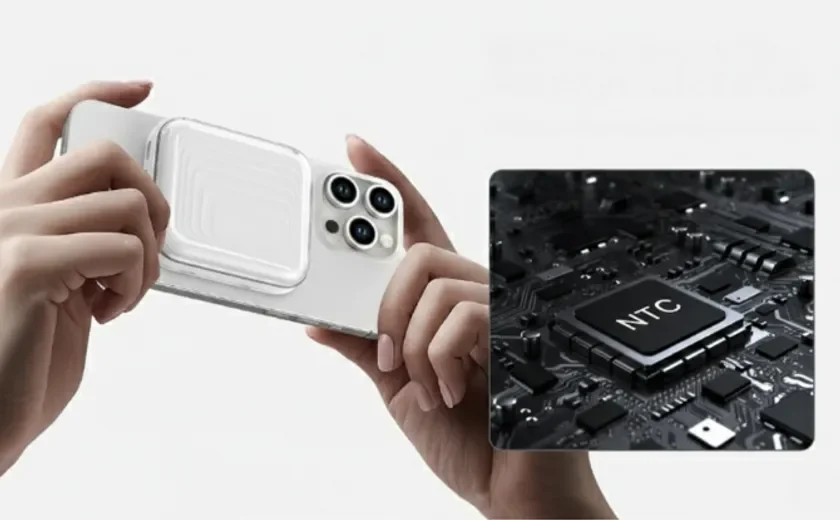 NTC temperature management chip equipped