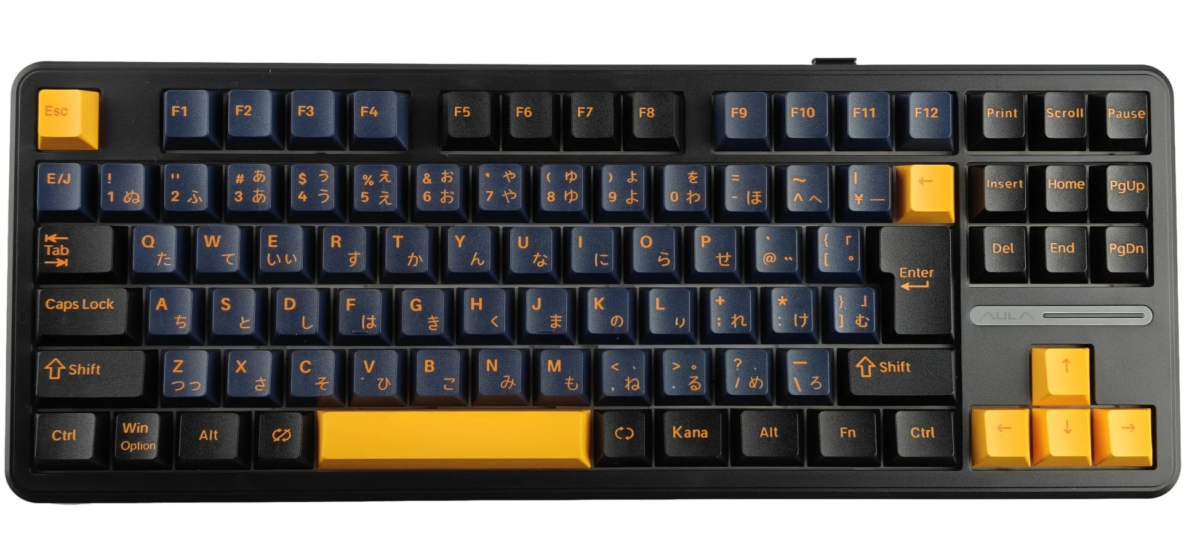 Tenkeyless layout