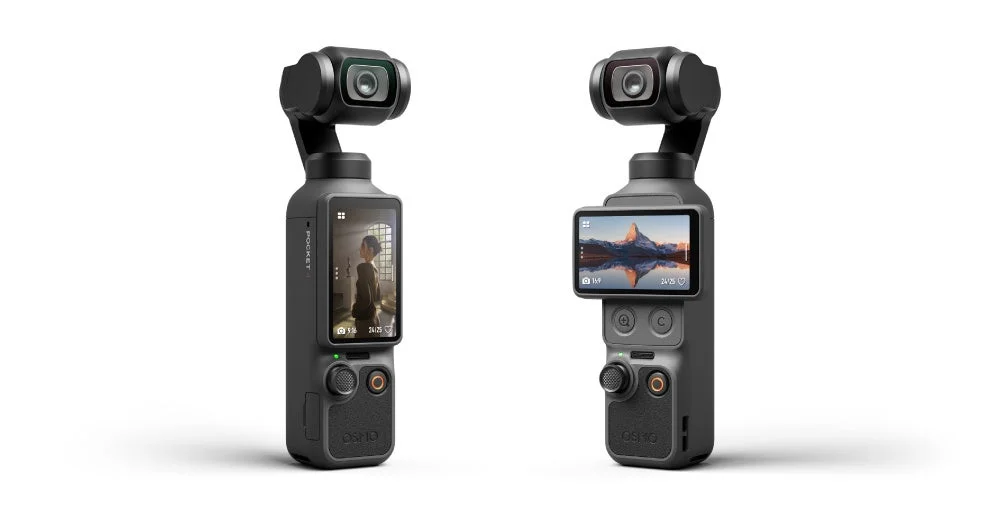 Osmo Pocket 3 comparison, general camera view