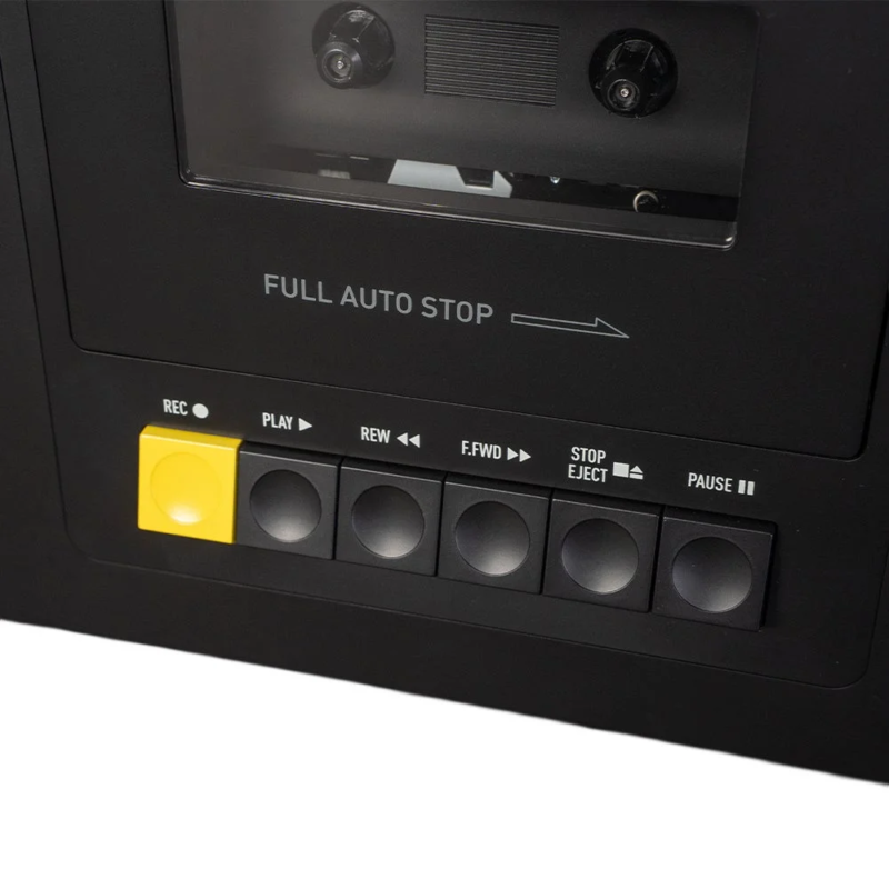 Cassette deck controls