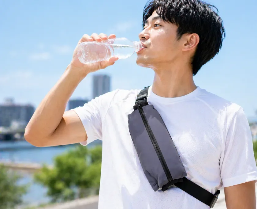 Drink the melted contents