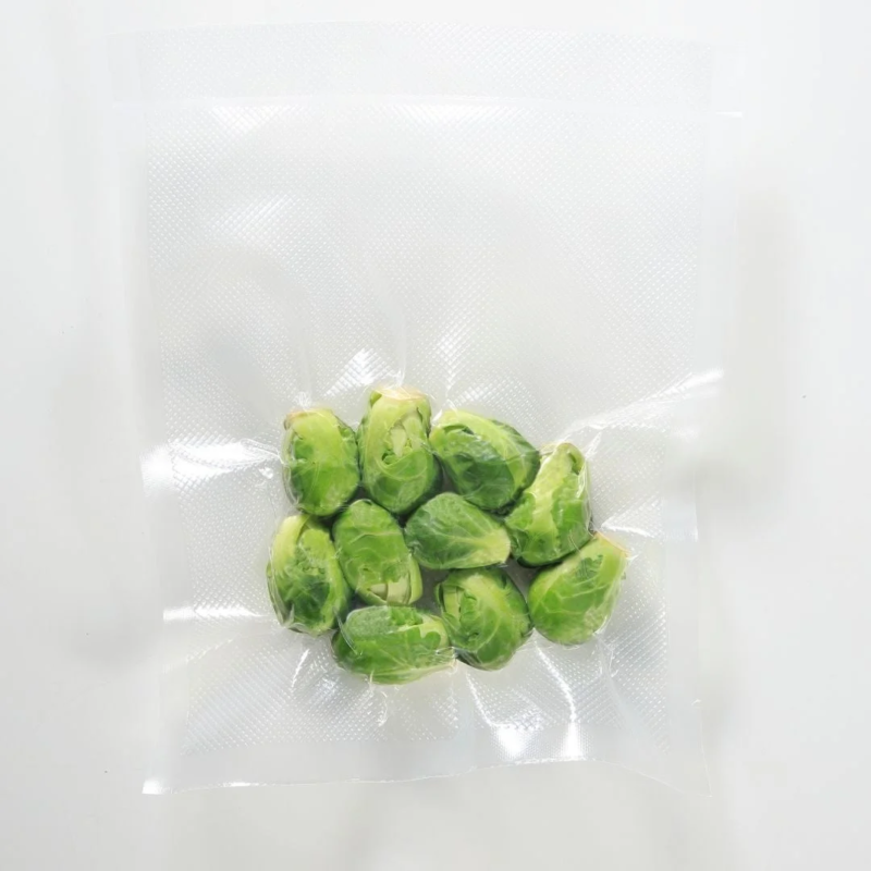 Vacuum-packed Brussels sprouts