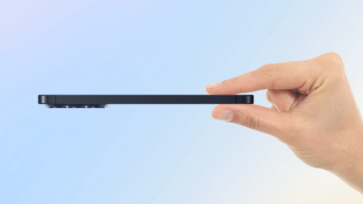 Slim design of Galaxy A57 5G