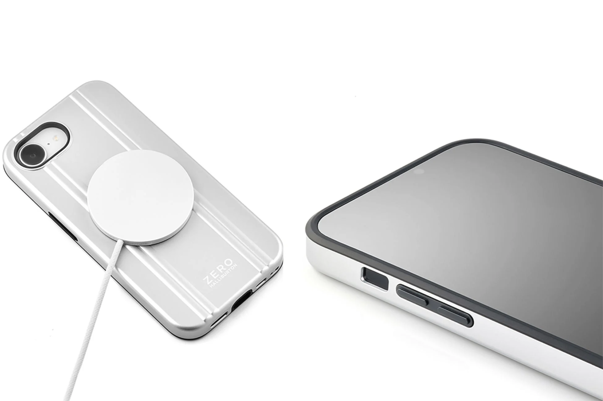 ZERO HALLIBURTON iPhone case with MagSafe charger