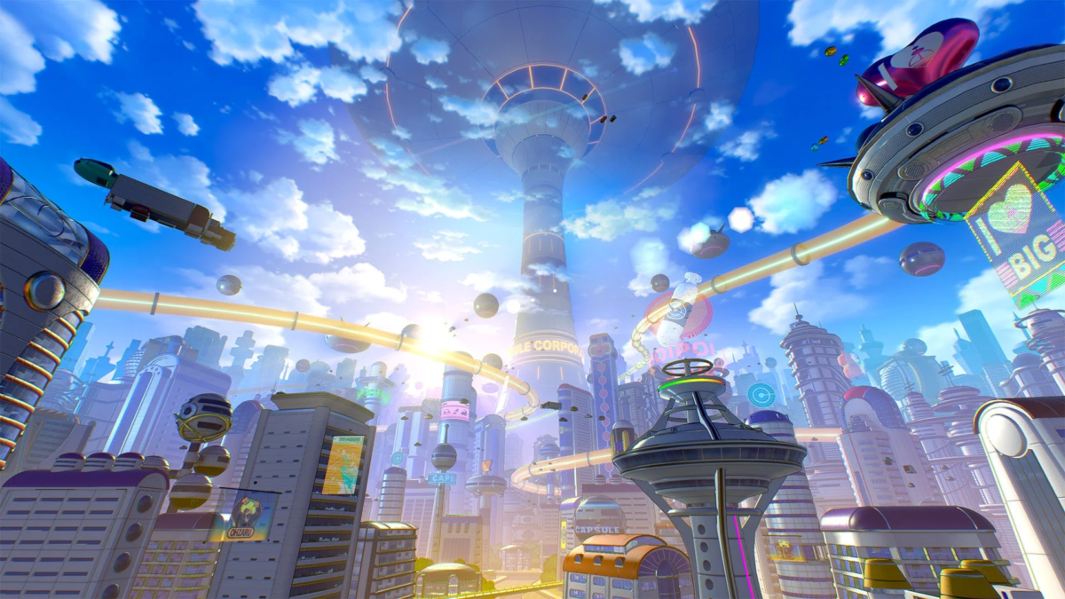 Future Cityscape in AGE 1000