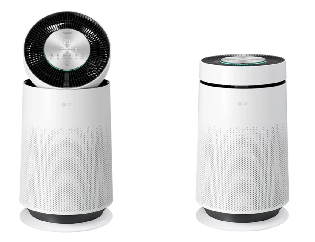 Two LG PuriCare units