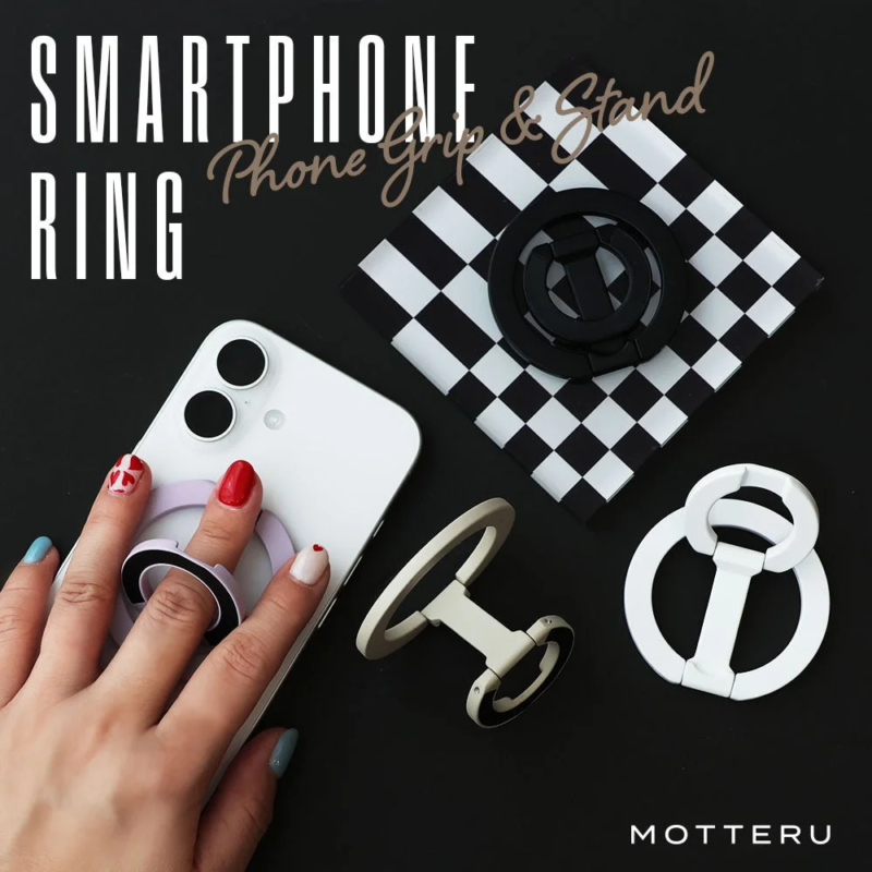 Smartphone ring stand