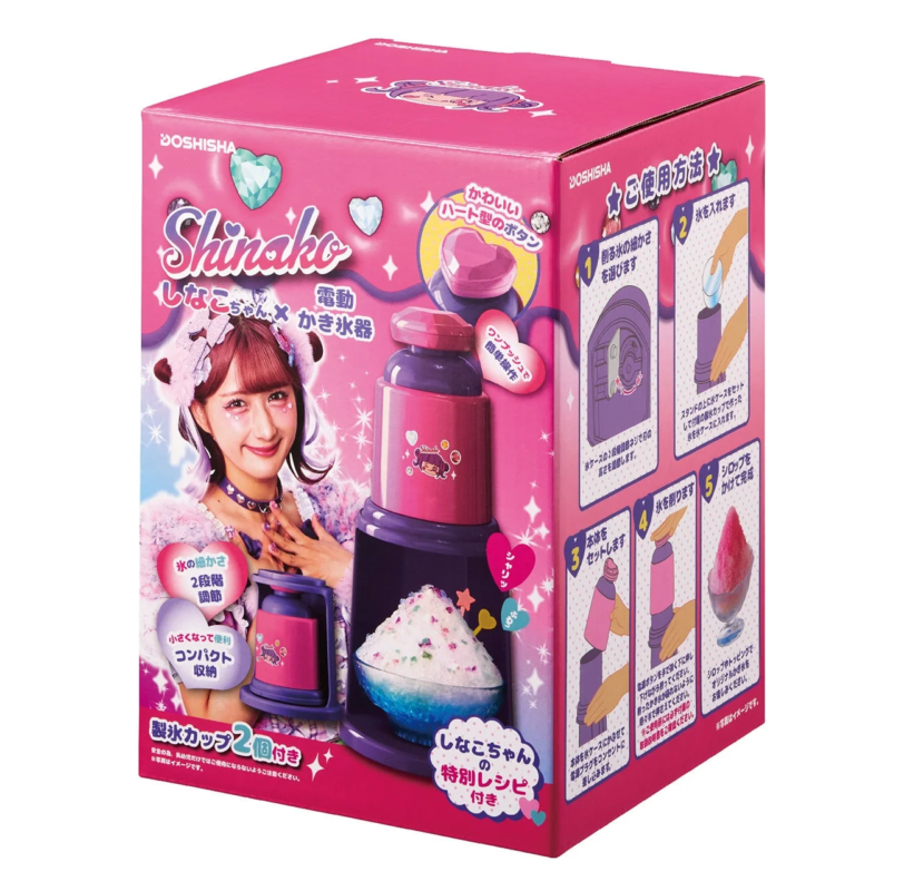 Electric Shaved Ice Maker Shinako-chan Package