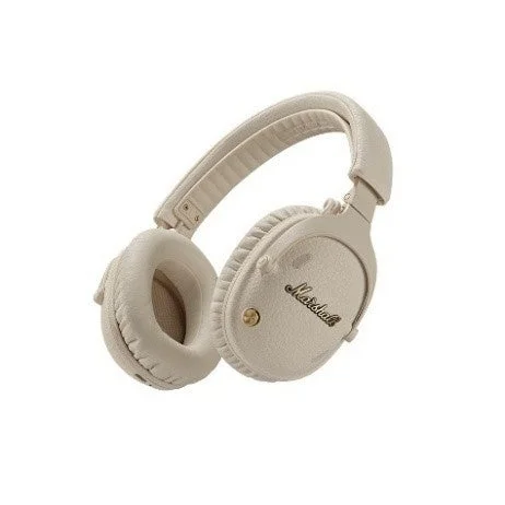 Marshall Monitor III A.N.C. Cream Headphones Side View