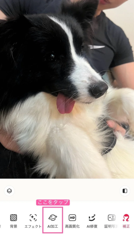 Select Photo for AI Processing