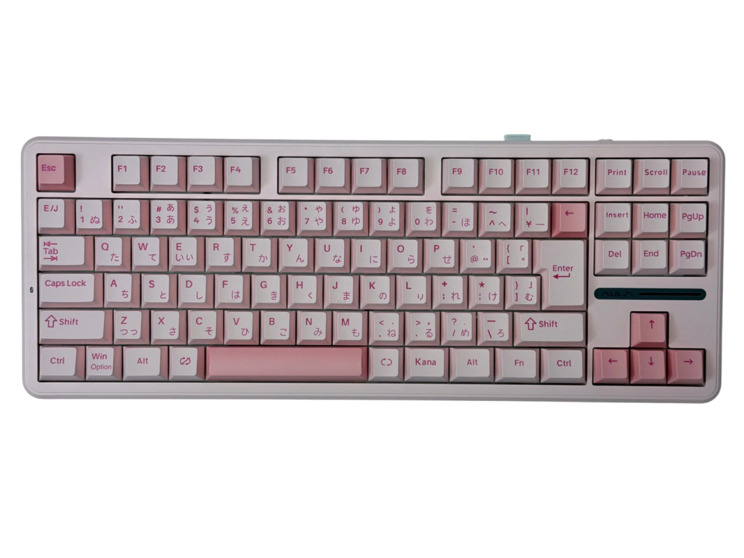 AULA F87 in pink and white