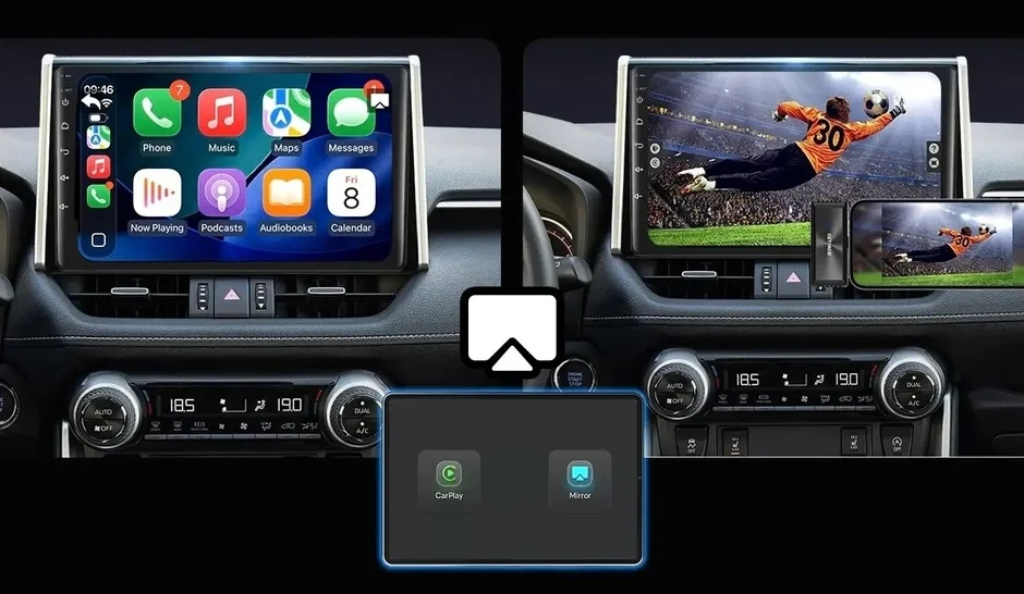 CarPlay and Mirroring Modes