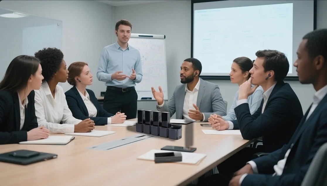 Meeting with Timekettle Devices