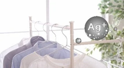 Clothes drying with Ag+ symbol