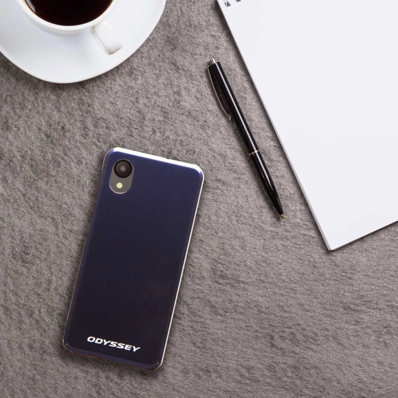 Smartphone with Coffee and Notebook