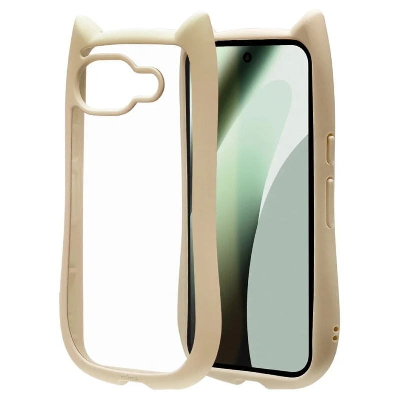 Beige Cat Ear Case
