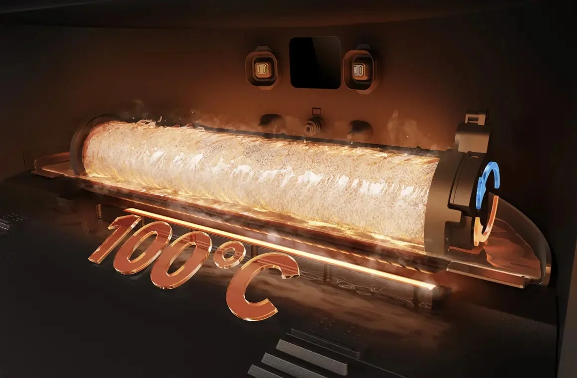 100°C Hot Water Cleaning