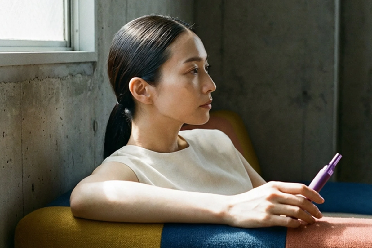 Woman relaxing with OXIA