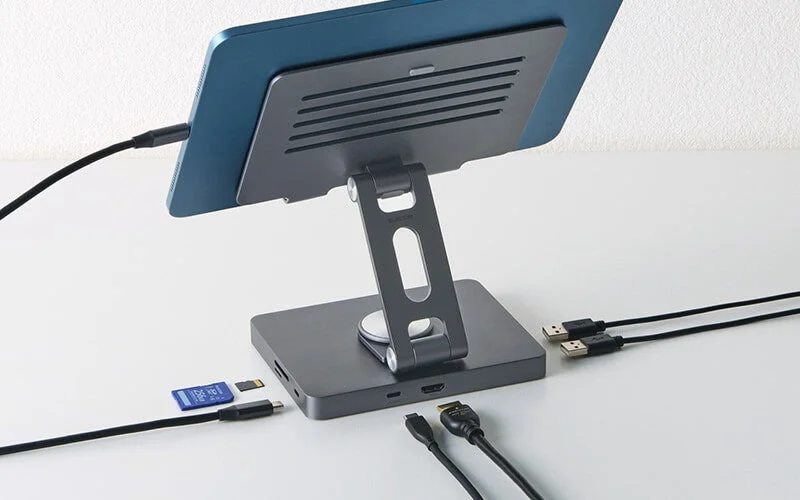 Docking station with various ports