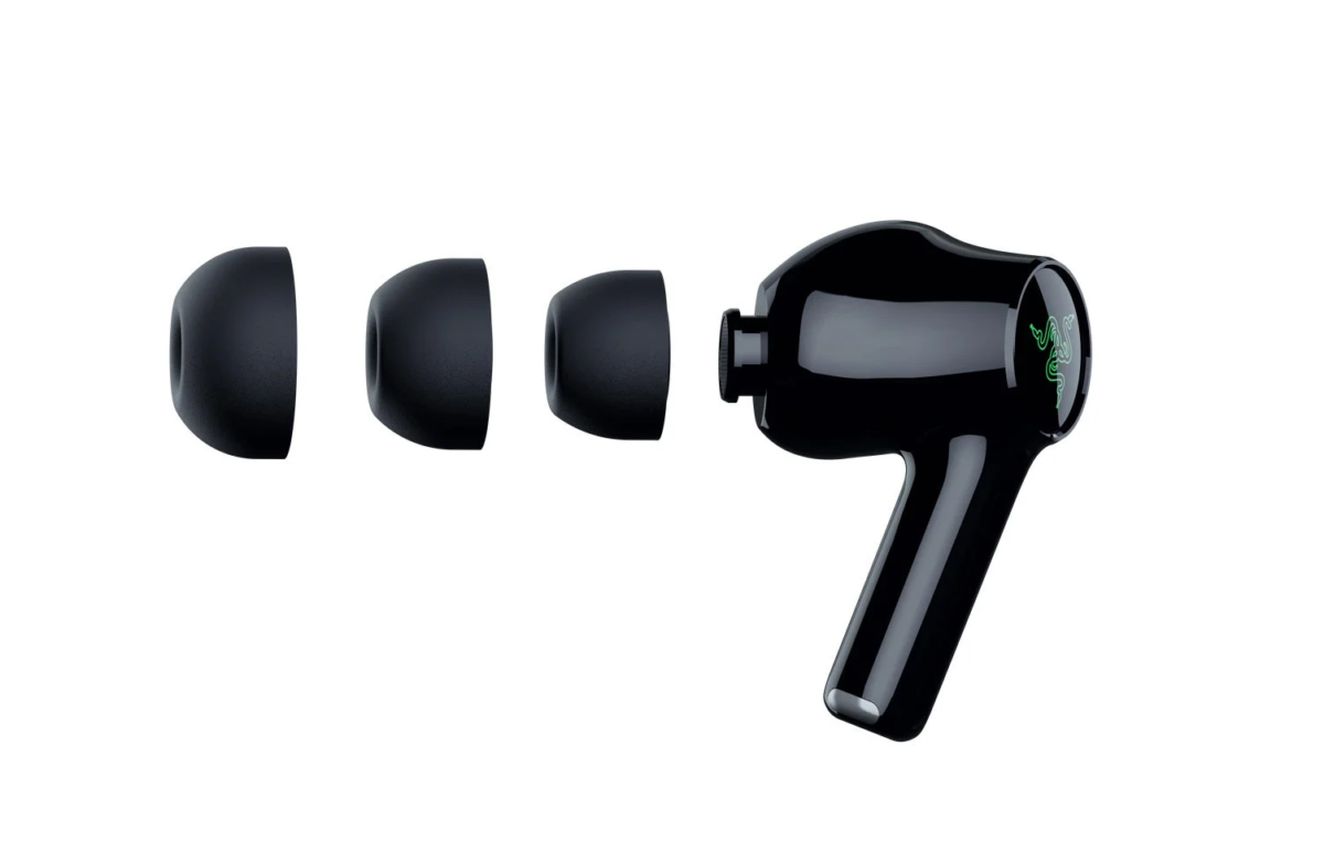 Razer Hammerhead V3 HyperSpeed Earbuds and Eartips