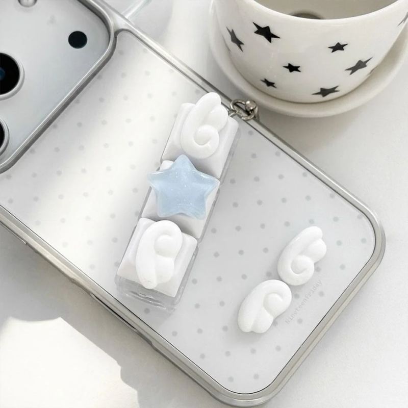 Charms on a phone case
