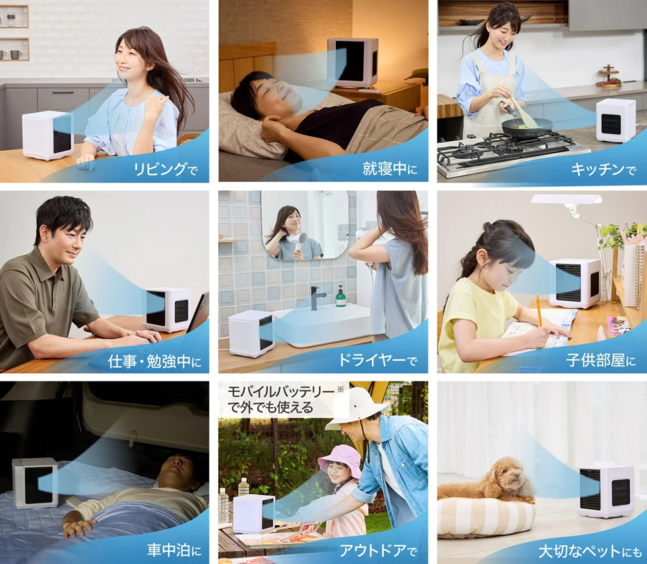 COCOHIE R8 in various scenes