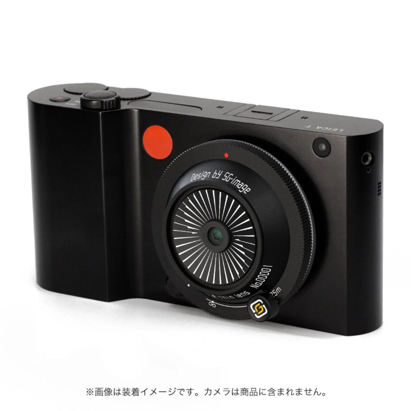 SG-image 24mm F6.3 Ultra-thin Lens on camera