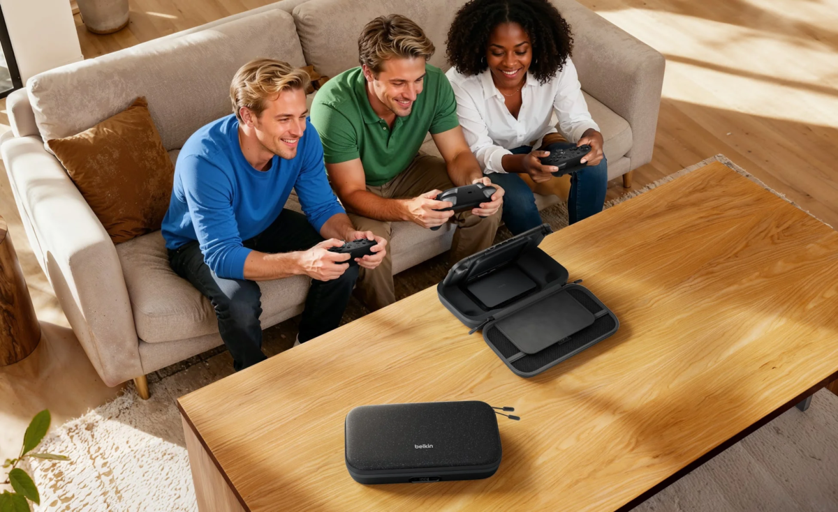 Gaming with Belkin Case