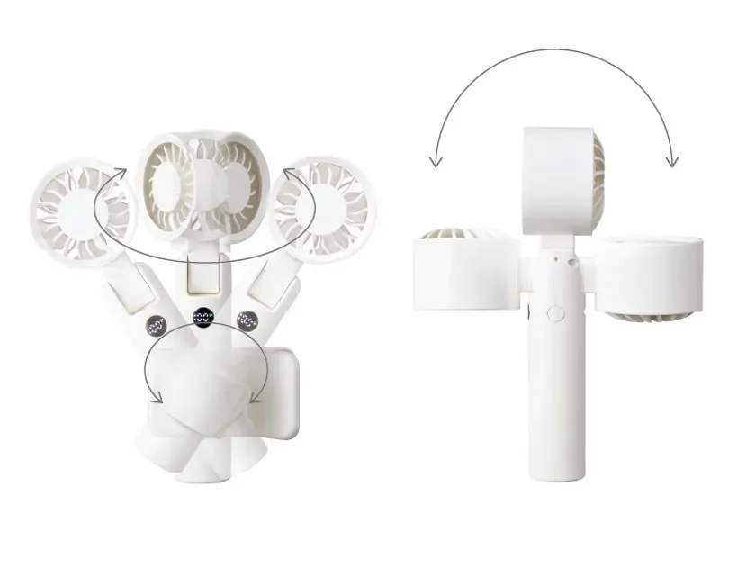 Wide range of motion for wind angle adjustment