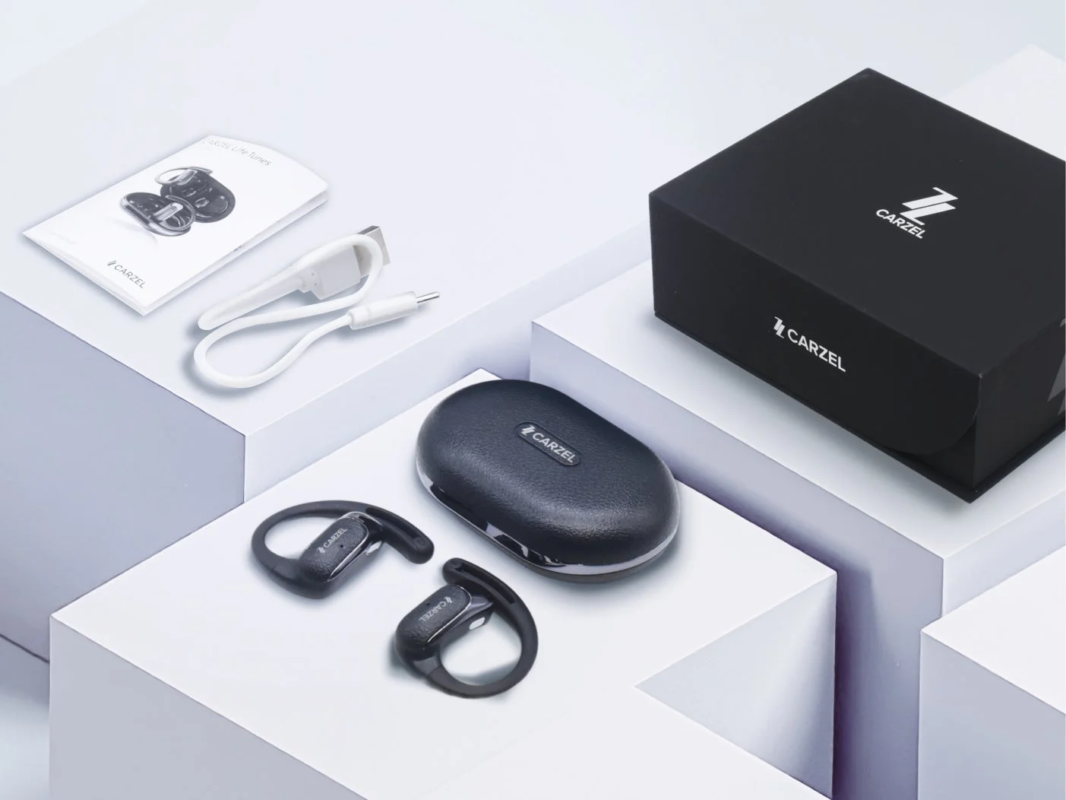 Wireless earphones, charging case, and accessories