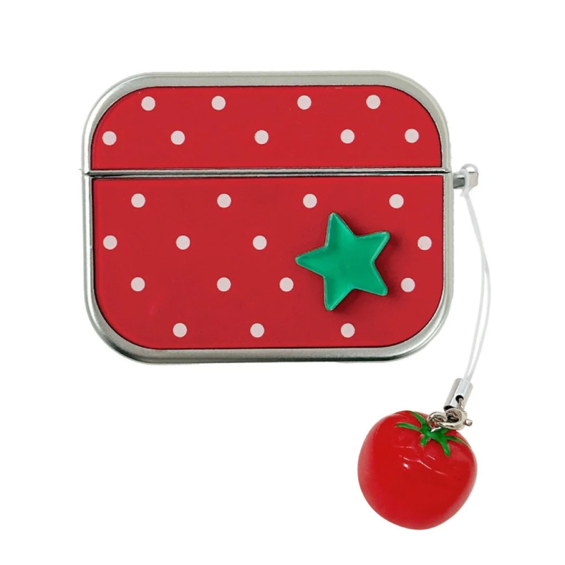 Puffy Tomato Charm Case