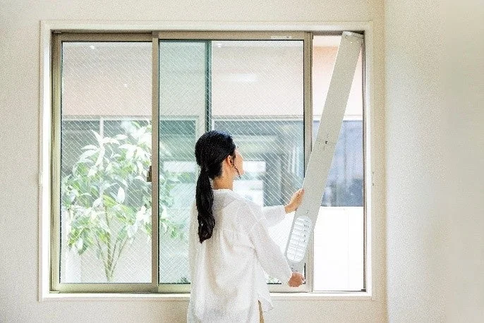 Window panel installation