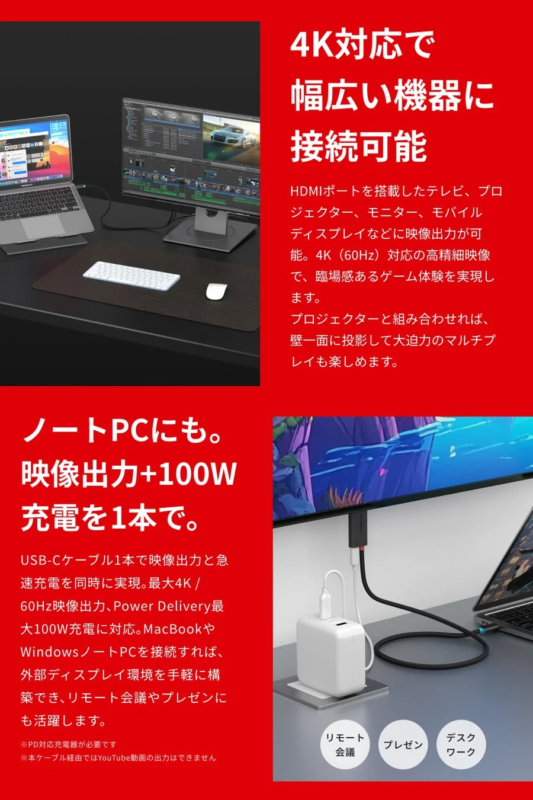 4K 60Hz Output and Laptop Use