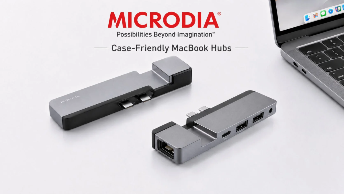 Case-Friendly MacBook Hubs