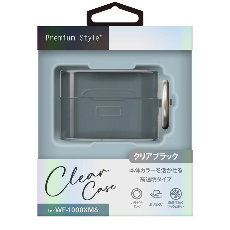 Premium Style Clear Black Case features