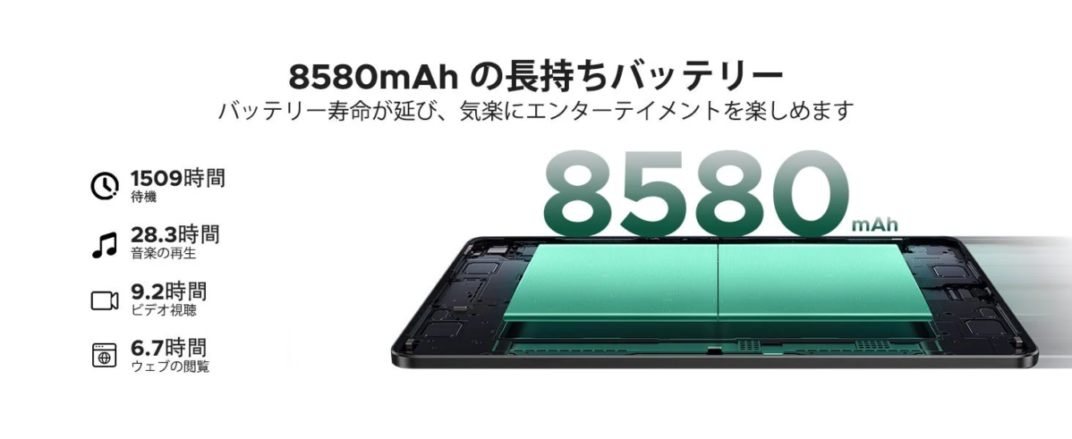 DOOGEE U11PRO Battery Life