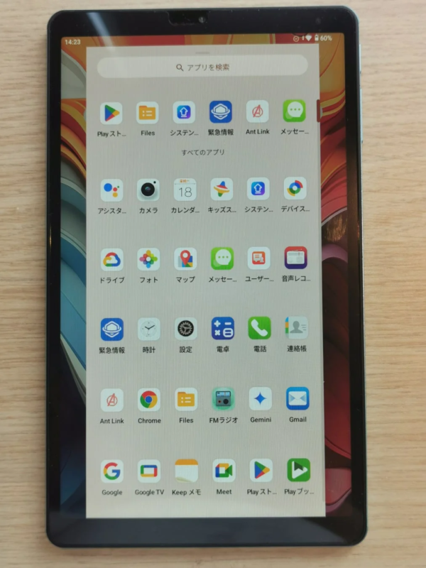 Teclast T50Mini displaying apps