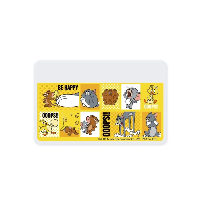 Tom and Jerry Yellow Polka Dot Design