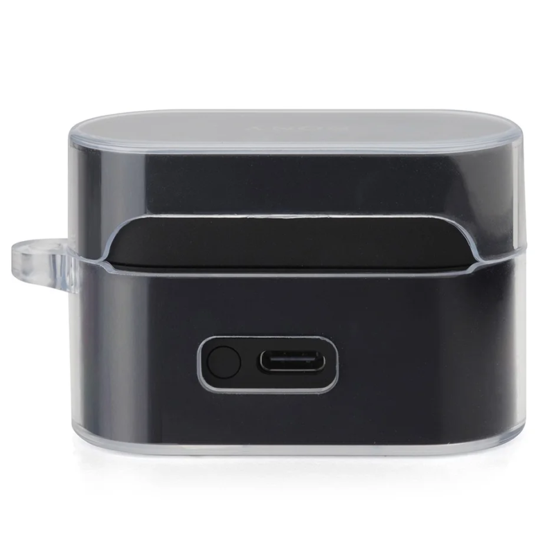 Clear Case showing USB-C port