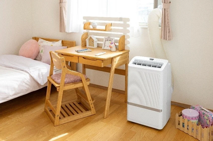 Portable Room Air Conditioner in a child's room