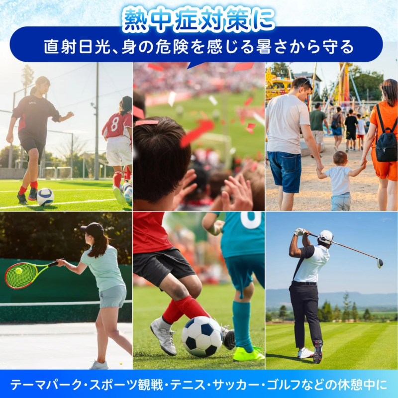 Usage scenes of Furifuri Reikan-kun Series